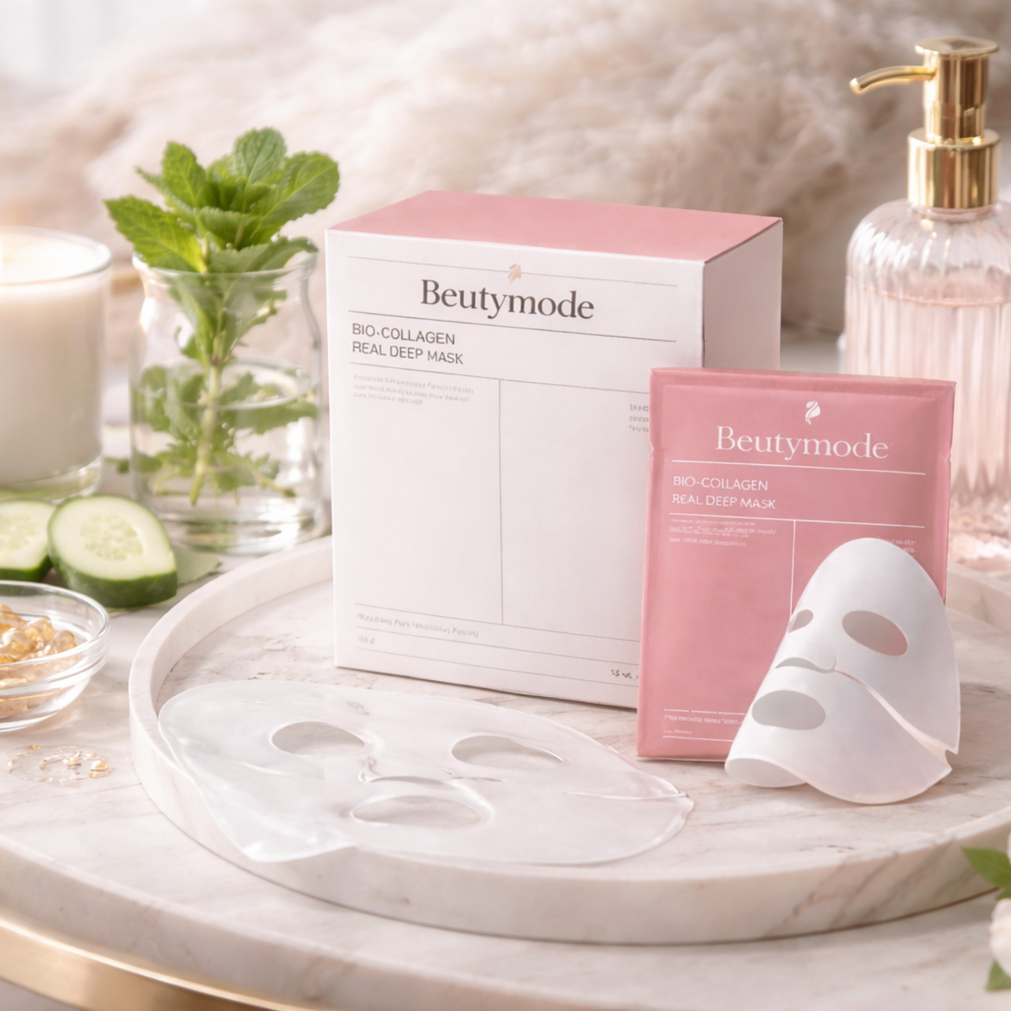 Collagen Hydrating & Plumping Mask – Instant Glow & Firmness