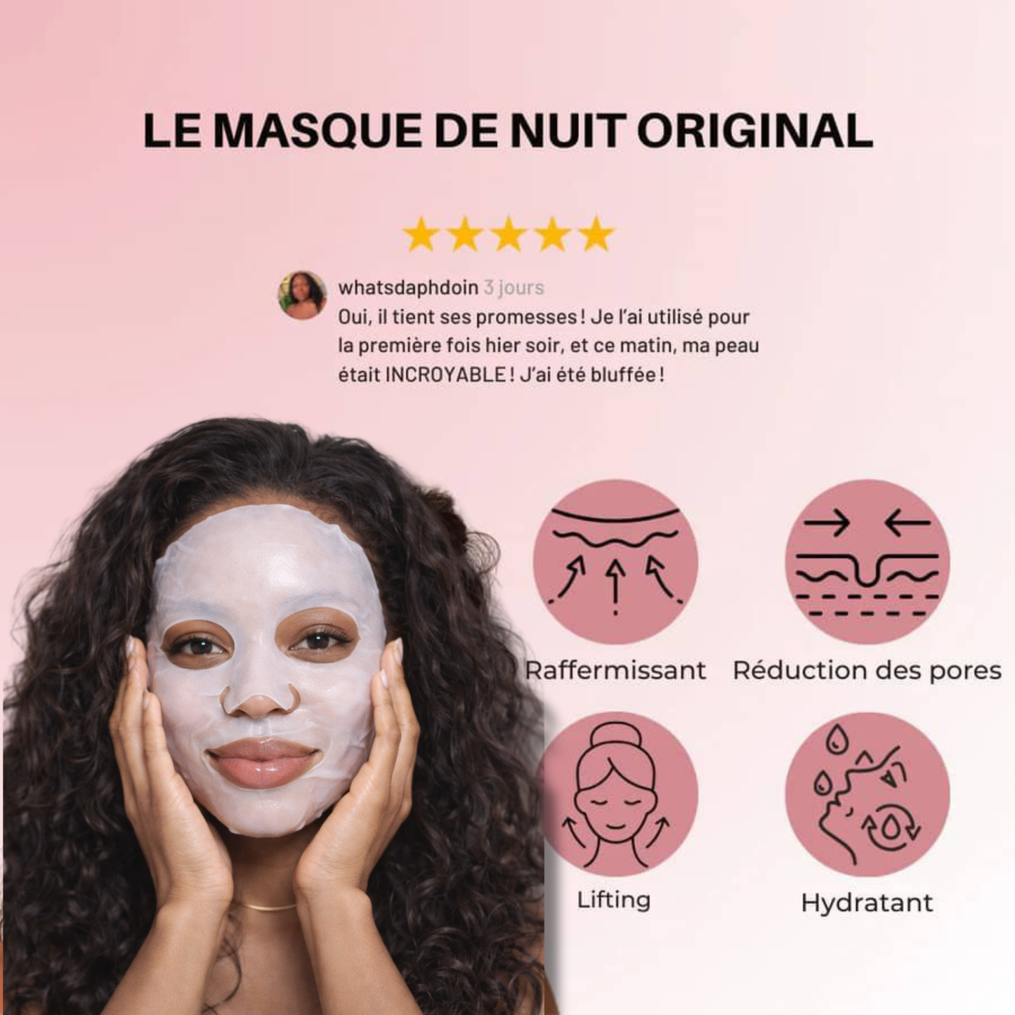 Collagen Hydrating & Plumping Mask – Instant Glow & Firmness